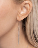 Living The Mom Life - Silver Necklace - Paparazzi Accessories Necklace Bedazzle Me Pretty Mobile Fashion Boutique