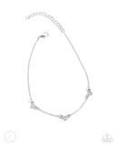 Love Me Hopeless - Multi Anklet - Paparazzi Accessories Anklet Bedazzle Me Pretty Mobile Fashion Boutique