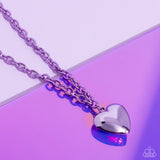 Loving Luxury - Purple Necklace - Paparazzi Accessories Necklace Bedazzle Me Pretty Mobile Fashion Boutique
