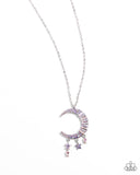 Lunar Landmark - Purple Necklace - Paparazzi Accessories Necklace Bedazzle Me Pretty Mobile Fashion Boutique