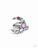 Lunar Leader - Pink Ring - Paparazzi Accessories Ring Bedazzle Me Pretty Mobile Fashion Boutique