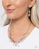 Lyrical Leaves - Brown Necklace - Paparazzi Accessories Necklace Bedazzle Me Pretty Mobile Fashion Boutique