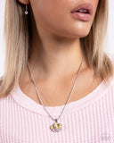 Mademoi-SHELL Magic - Yellow Complete Look  - Paparazzi Accessories Bedazzle Me Pretty Mobile Fashion Boutique