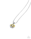 Mademoi-SHELL Magic - Yellow Complete Look  - Paparazzi Accessories Bedazzle Me Pretty Mobile Fashion Boutique