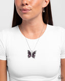 Magical Metamorphosis - Purple Necklace - Paparazzi Accessories Necklace Bedazzle Me Pretty Mobile Fashion Boutique