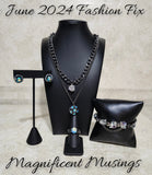 Magnificent Musings - Complete Trend Blend - June 2024 Fashion Fix - Paparazzi Accessories Bedazzle Me Pretty Mobile Fashion Boutique
