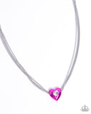 Malibu Infatuation - Pink Necklace - Paparazzi Accessories Necklace Bedazzle Me Pretty Mobile Fashion Boutique