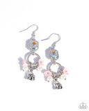 Malibu Melody - Pink Earrings - Paparazzi Accessories Earrings Bedazzle Me Pretty Mobile Fashion Boutique