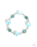 Malibu Model - Blue Bracelet - Paparazzi Accessories Bracelet Bedazzle Me Pretty Mobile Fashion Boutique