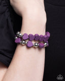 Malibu Motivation - Purple Complete Look  - Paparazzi Accessories Bedazzle Me Pretty Mobile Fashion Boutique