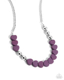 Malibu Motivation - Purple Complete Look  - Paparazzi Accessories Bedazzle Me Pretty Mobile Fashion Boutique