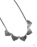 MANE Street - Black Necklace - Paparazzi Accessories Necklace Bedazzle Me Pretty Mobile Fashion Boutique