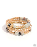 Marbled Melody - Multi Bracelet - Paparazzi Accessories Bracelet Bedazzle Me Pretty Mobile Fashion Boutique