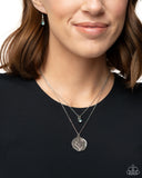 March Birthstone Beauty - Blue Necklace - Paparazzi Accessories Necklace Bedazzle Me Pretty Mobile Fashion Boutique