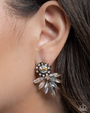 Marquise Mirage - Multi Post Earrings - Paparazzi Accessories Post Earrings Bedazzle Me Pretty Mobile Fashion Boutique