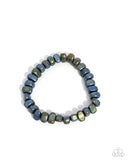Matte Motivation - Green Mens Bracelet - Paparazzi Accessories Mens Bracelet Bedazzle Me Pretty Mobile Fashion Boutique