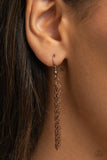 Meet Me At The Garden Gate - Copper Necklace - Paparazzi Accessories Necklace Bedazzle Me Pretty Mobile Fashion Boutique