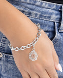 Memorable Mustard Seed - Silver Bracelet Charm - Paparazzi Accessories Bracelet Bedazzle Me Pretty Mobile Fashion Boutique