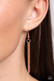 Mermaid Masterpiece - Copper Necklace - Paparazzi Accessories Necklace Bedazzle Me Pretty Mobile Fashion Boutique