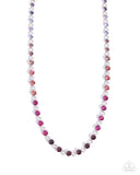 Mesmerizing Model - Purple Necklace - Paparazzi Accessories Necklace Bedazzle Me Pretty Mobile Fashion Boutique