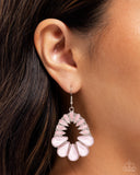 Mesmerizing Moment - Pink Earrings - Paparazzi Accessories Earrings Bedazzle Me Pretty Mobile Fashion Boutique