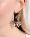 Metropolitan Majesty - Black Earrings - Paparazzi Accessories Earrings Bedazzle Me Pretty Mobile Fashion Boutique