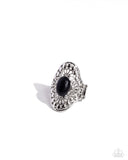 Mexican Magic - Black Ring - Paparazzi Accessories Ring Bedazzle Me Pretty Mobile Fashion Boutique
