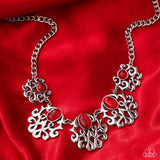 Midsummer Masterpiece - Red Necklace - Paparazzi Accessories Necklace Bedazzle Me Pretty Mobile Fashion Boutique