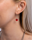 Midsummer Masterpiece - Red Necklace - Paparazzi Accessories Necklace Bedazzle Me Pretty Mobile Fashion Boutique