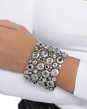Millennial Medley - Black Bracelet - Paparazzi Accessories Bracelet Bedazzle Me Pretty Mobile Fashion Boutique