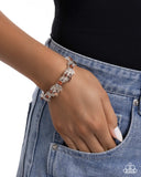 Mind-Blowing Moment - Brown Bracelet - Paparazzi Accessories Bracelet Bedazzle Me Pretty Mobile Fashion Boutique