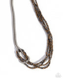 Mismatched Mirage - Multi Necklace - Paparazzi Accessories Necklace Bedazzle Me Pretty Mobile Fashion Boutique