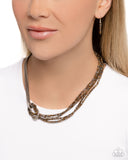 Mismatched Mirage - Multi Necklace - Paparazzi Accessories Necklace Bedazzle Me Pretty Mobile Fashion Boutique