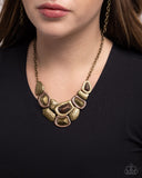 Mixed Motive - Multi Necklace - Paparazzi Accessories Necklace Bedazzle Me Pretty Mobile Fashion Boutique