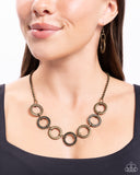 Modern Day Madonna - Multi Necklace - Paparazzi Accessories Necklace Bedazzle Me Pretty Mobile Fashion Boutique