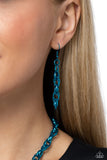 Modern Matchup - Blue Necklace - Paparazzi Accessories Necklace Bedazzle Me Pretty Mobile Fashion Boutique