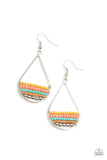 Mojave Mardi Gras - Multi Earrings - Paparazzi Accessories Earrings Bedazzle Me Pretty Mobile Fashion Boutique