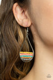 Mojave Mardi Gras - Multi Earrings - Paparazzi Accessories Earrings Bedazzle Me Pretty Mobile Fashion Boutique