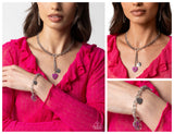 Momentary Bliss - Pink Complete Look  - Paparazzi Accessories Bedazzle Me Pretty Mobile Fashion Boutique