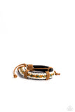 Mountain PASSPORT - Green Bracelet - Paparazzi Accessories Bracelet Bedazzle Me Pretty Mobile Fashion Boutique