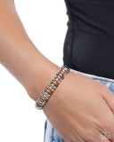 Multicolored Meeting - Copper Bracelet - Paparazzi Accessories Bracelet Bedazzle Me Pretty Mobile Fashion Boutique