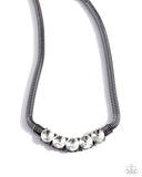 Musings Makeover - Black Necklace - Paparazzi Accessories Necklace Bedazzle Me Pretty Mobile Fashion Boutique