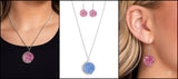 My Moon and Stars - Multi Pink Diamond Necklace - Paparazzi Accessories Necklace Bedazzle Me Pretty Mobile Fashion Boutique