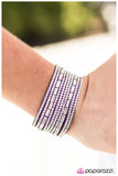 Name Your Price - Purple Bracelet - Paparazzi Accessories Bracelet Bedazzle Me Pretty Mobile Fashion Boutique