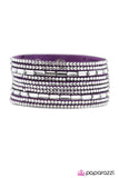 Name Your Price - Purple Bracelet - Paparazzi Accessories Bracelet Bedazzle Me Pretty Mobile Fashion Boutique