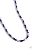 Natural Nonchalance - Black Necklace - Paparazzi Accessories Necklace Bedazzle Me Pretty Mobile Fashion Boutique