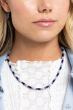 Natural Nonchalance - Black Necklace - Paparazzi Accessories Necklace Bedazzle Me Pretty Mobile Fashion Boutique