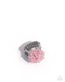 Never Ending Style - Pink Ring - Paparazzi Accessories Ring Bedazzle Me Pretty Mobile Fashion Boutique