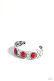 Next POP Model - Red Bracelet - Paparazzi Accessories Bracelet Bedazzle Me Pretty Mobile Fashion Boutique