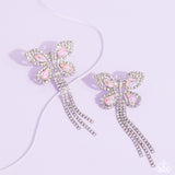 Next Soar - Pink Earrings - Paparazzi Accessories Earrings Bedazzle Me Pretty Mobile Fashion Boutique